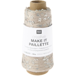 Creative Make It Paillette 001 Silber