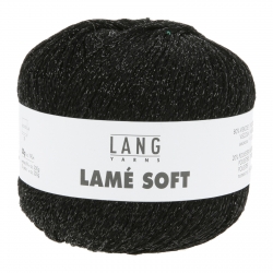 Lame Soft Lang 04 BLACK