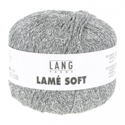 Lame Soft Lang Yarns 24 SILBER