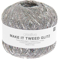 Make it Tweed Glitz 001 Natur