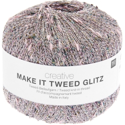 Make it Tweed Glitz 03 Rosa